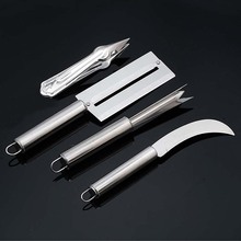 菠萝刀去眼器不锈钢菠萝去籽夹子加厚家用正品凤梨去眼夹挖籽夹子