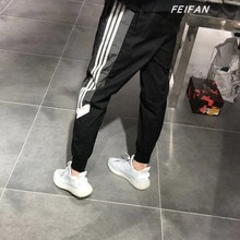 大码 束脚弹力修身 紧腿小脚裤 秋季新款 运动裤 男裤 佐曼华威休闲裤