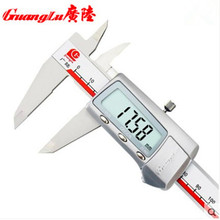 200 桂林广陆电子数显卡尺 0.01mm 广陆数显卡尺0 正品