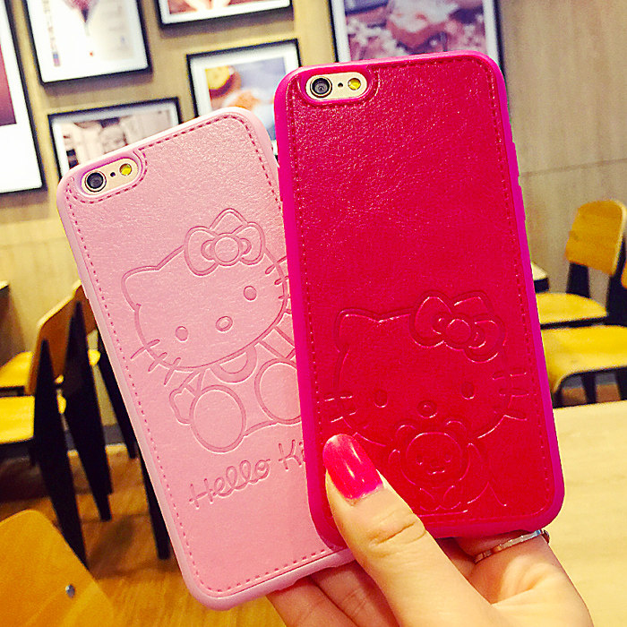 雅好苹果6splus手机壳玻璃紫光iphone6变8新款