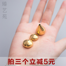 纯铜小水滴葫芦香插线香盘香架九孔线香插盘香架香座支架香炉香托
