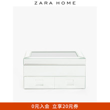 Zara Home 北欧透明抽屉镜面首饰盒简约梳妆台摆件 48490099990