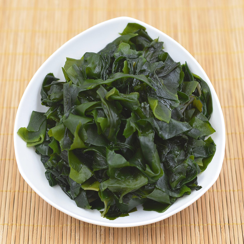 裙带菜干货海木耳海白菜海带芽海螺旋藻无沙免洗海藻沙拉500克