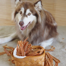 手工自制鸡肉干宠物狗狗法斗零食柴犬金毛边牧萨摩哈士奇阿拉斯加