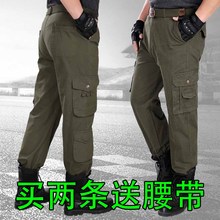 电焊防烫直筒裤 工作服裤 男耐磨宽松多口袋劳保工作裤 纯棉工作裤