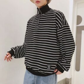 秋ins超火的卫衣男韩版情侣宽松港风chic早秋上