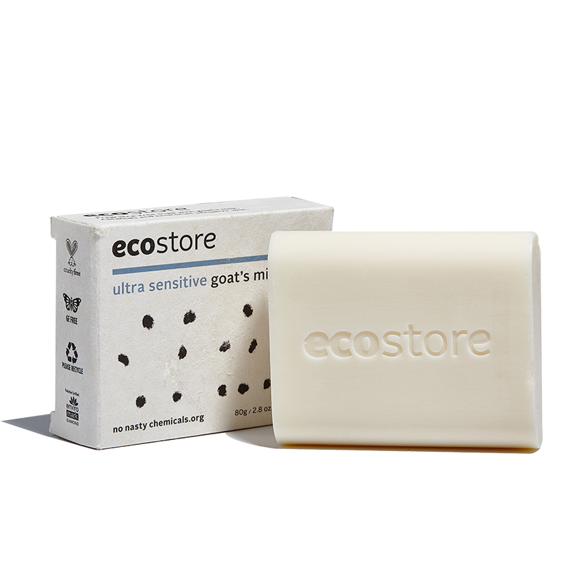 ecostore天然山羊奶皂80g手工皂洗澡沐浴香皂洁面洗脸皂澳洲进口