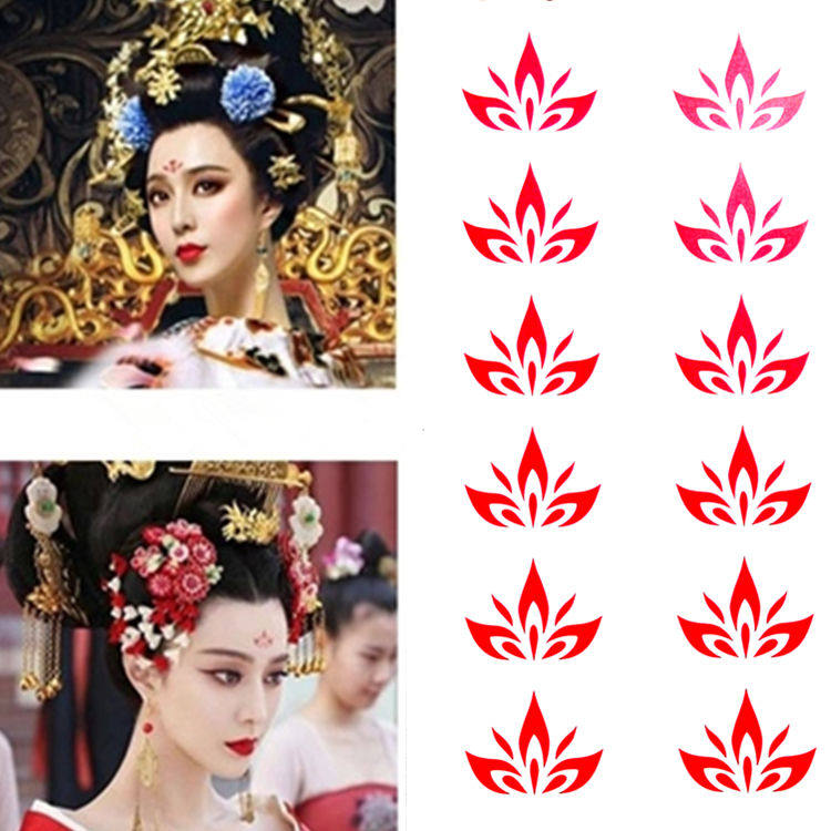 花钿古代,花钿样式,花钿种类(第8页)_大山谷图库