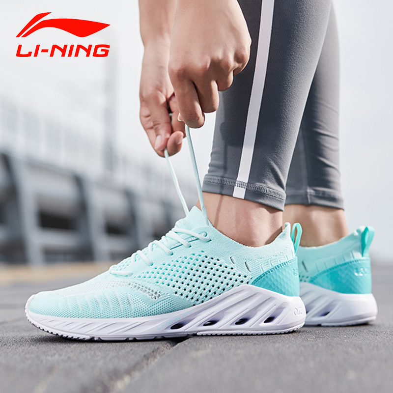 Li Ning Women's Running Shoe 2019 Autumn Half Arc Shock Absorbing, Durable, Breathable, Lightweight Sports Shoe Women's ARHP048