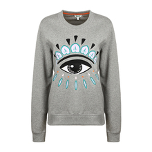 KENZO/高田贤三 18秋冬新款女士大眼睛圆领长袖卫衣1 F862SW710图片