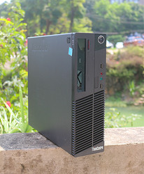 原装联想拆机空机箱可装台式电脑中小主板小型MATX卧式立式空机箱