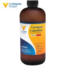 VitaminShoppe美国左旋肉碱液体补充剂3000毫克树莓味