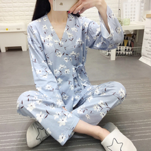 月子服产后孕妇睡衣春夏秋季天产妇宽松家居服喂奶冬季薄款 哺乳衣