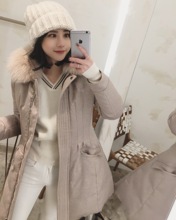 气质女人味 ASM 收腰剪裁好版型羽绒服