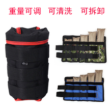 包邮 绑腿沙袋可调节男女通用跑步健身康复训练3到10公斤负重装