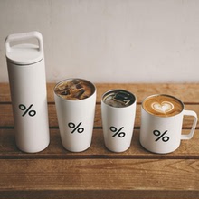 %arabica 杯子 保温杯日本代购 不锈钢简约 现货秒发两件包邮