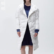 BLOO MING女装秋冬新款韩版加厚保暖中长款羽绒服显瘦大码棉服图片