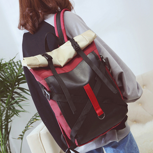 旅行包学院简约森系双肩包