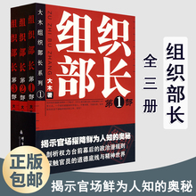 组织部来了个年轻人 全景式展现组织部门工作 当代官场职场小说 官场政治小说畅销书籍 组织部长1 3全套三册大木著 正版现货
