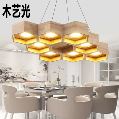 led蜂巢餐厅吊灯有实体店吗