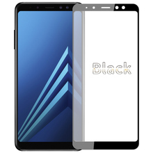 2018手机全屏钢化玻璃膜A8plus全屏覆盖贴膜 三星galaxy