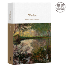 珍藏本 推荐 朗读者 全英文国外原版 Walden 央视 世界经典 精装 英文名著文库 瓦尔登湖