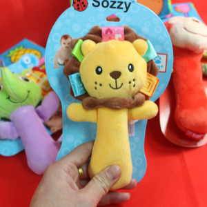 婴儿动物BB棒手摇铃