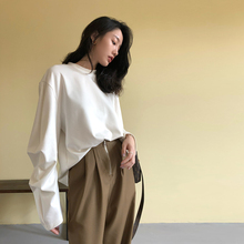 xxoossoo早秋季chic慵懒风卫衣韩版宽松2018新款设计感女装上衣潮