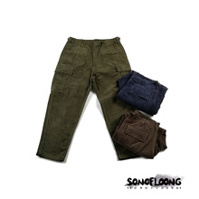 GC出品SONOFLOONG BAGGY PANTS灯芯绒宽松大兜工装军裤余文乐秋冬