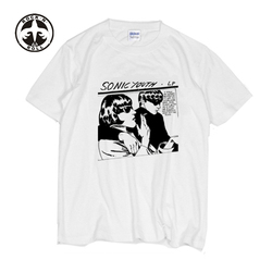 Sonicyouth音速青年乐队摇滚短袖t恤涅盘Nirvana科特柯本枪花