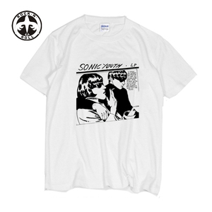 Sonicyouth音速青年乐队摇滚短袖t恤涅盘Nirvana科特柯本枪花