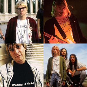 Nirvana涅槃乐队KurtCobain科特柯本枪花短袖t恤枪炮玫瑰披头士