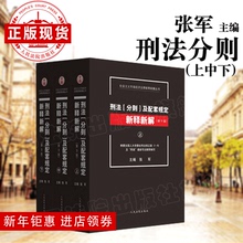 刑法分则及配套规定新释新解第九版 张军主编 刑法分则 配套规定 新释新解 刑法修正案