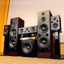 5.1家庭影院音箱套装 哈士HAX163 双10寸hifi家用低音炮音响4K功放