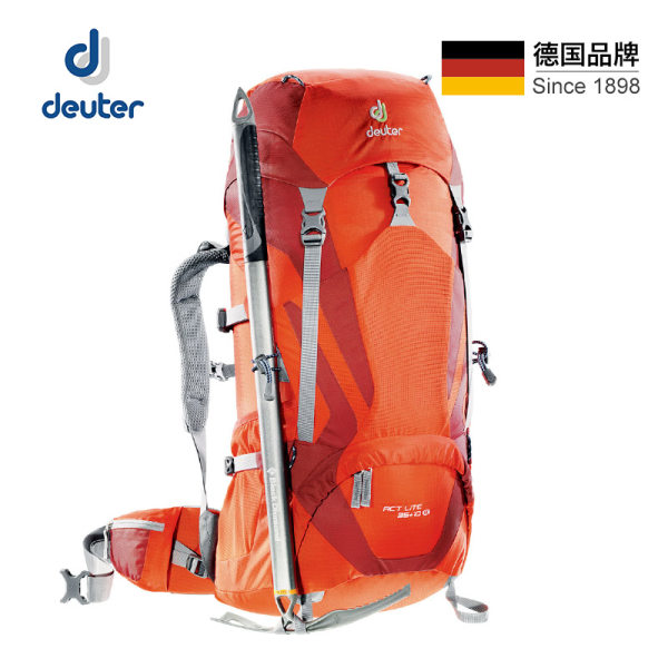 Deuter多特ACT Lite 35/45+10L蓝精灵女款登山包徒步旅行双肩背包