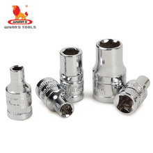 威力狮公制镜面短套筒10mm 6.3mm系列旋具工具六角套筒头