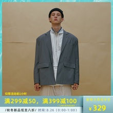 JACKET ins复古OVERSIZE西服男女 SUIT 80S CHIC DADDY MOKACME