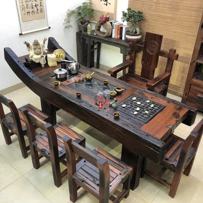 老船木实木茶台网友购买经历