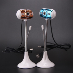 免驱高清电脑摄像头带麦克风608笔记本电脑便携夜视摄像头