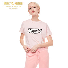 Juicy CoutureJUICY字母图案装饰个性领口设计短袖T恤图片