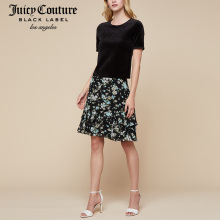 Juicy Couture2018新款时尚百搭碎花图案中短裙半身裙图片