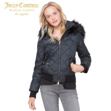 【现货】Juicy Couture时尚毛领保暖短款棉服外套图片