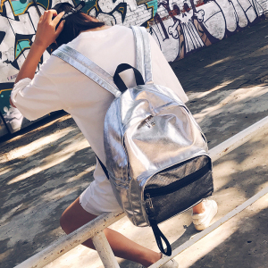 校园潮背包简约个性大容量双肩包