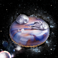 菲颂Cake上海同城星战星球大战男朋友蛋糕新鲜生日慕斯创意蛋糕