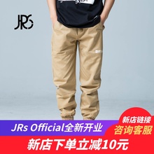 JRs 潮流休闲工装束脚裤 2019SS新品春夏复古街头裤子