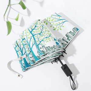 小清新雨伞折叠晴雨两用