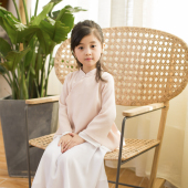 女童日常外出服中国风童装 改良衣裙礼服衣名小宝钗 西子问汉服童装