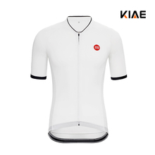 KIAE简系短袖纯白骑行服 山地公路自行车骑行上衣夏季简约男女款