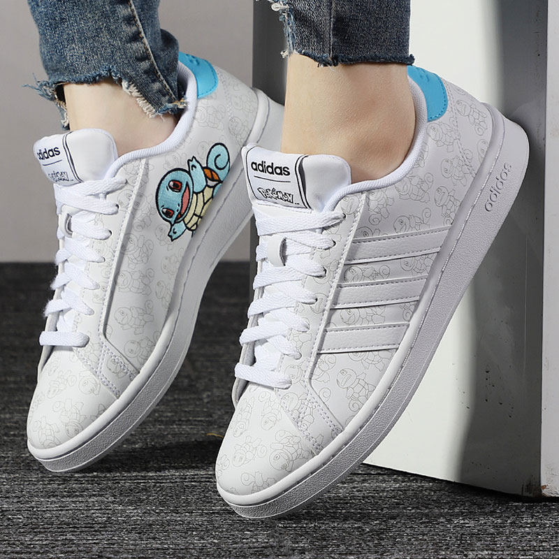 Adidas Men's and Women's Shoes 2019 Autumn/Winter New Jenny Turtle Sports Shoes Small White Board Shoes Casual Shoes