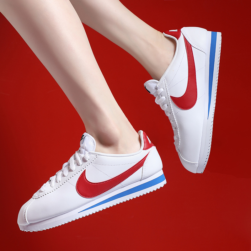 NIKE Nike Women's Shoes 2019 Winter New Sports Shoes Board Shoes Casual Shoes Retro Shoes Forrest Gump Shoes 807471